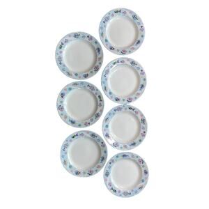 1990's Vitromaster Sea Side salad plates, set of 7
